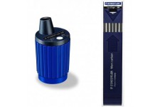 Staedtler Mars 502, Taille-mine a reservoir pour les mines de 2 mm, Pour un affutage de mine d'une grande precision,