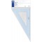 Staedtler Mars 567 - Equerre Plastique Bleu Transparent 31 Cm 60°/30° Scolaire