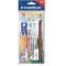 Staedtler Jumbo Crayons De Couleur Noris Club, Resistance a  La Rupture , Forme Triangulaire, Systeme ABS, adaptee aux enfants s