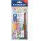 Staedtler Jumbo Crayons De Couleur Noris Club, Resistance a  La Rupture , Forme Triangulaire, Systeme ABS, adaptee aux enfants s