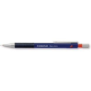 Staedtler Micro 775 Porte-mine technique 0,9 mm rechargeable Corps plastique Bleu grip caoutchouc