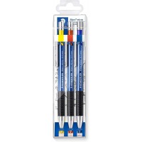 Staedtler Mars Micro, Porte-mines de haute qualite pour ecriture et dessin, etui plastique avec 3 porte-mines 0.3/0.5/0.7 mm a  