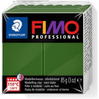 Staedtler - Fimo Professional - Pain Pate a   Modeler 85 g Vert Feuille
