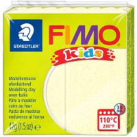 Staedtler - Fimo kids - Pain Pate a   Modeler 42 g Jaune Nacre