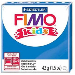 kids Pate a modeler, durcissante au four, bleu, 42 g