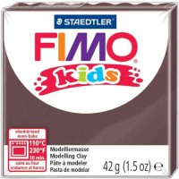 kids Pate a modeler, durcissante au four, marron, 42 g
