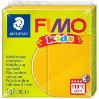 Staedtler - Fimo kids - Pain Pate a   Modeler 42 g Or Paillete