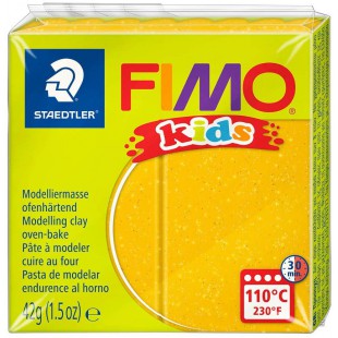 Staedtler - Fimo kids - Pain Pate a   Modeler 42 g Or Paillete