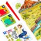 Staedtler - Fimo kids Form&Play - Set Dinosaure 4 Pains Pate a   Modeler 42 g Assortis + 1 Outil de Modelage + 1 Decor