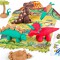 Staedtler - Fimo kids Form&Play - Set Dinosaure 4 Pains Pate a   Modeler 42 g Assortis + 1 Outil de Modelage + 1 Decor