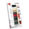 734578 Set de Fils a  Coudre Polyester Multicolore 22 x 0,9 x 11,2 cm 