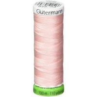 Gutermann Recycled Polyester Thread, 110 yd, Petal Pink by Gutermann