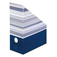 Boites de classement Montana carton Bleu Dos de 115mm a l'unite