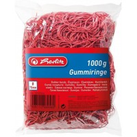 10105344 elastiques en caoutchouc 70 mm sous sachet 1 kg (Rouge) (Import Allemagne)