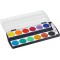 10116655 Boite de peinture 12 couleurs avec tube de blanc de fond inclus (Import Allemagne)