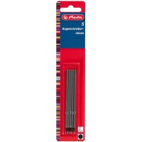 10198141 Lot de 5 Recharges pour Stylo-bille Noir