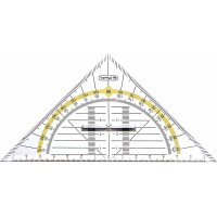Grande Triangle de geometrie avec poignee, 1 piece en blister Petit