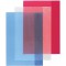 Lot de 3 : Classeur A4Transparent (Sac en PP, couleurs assorties