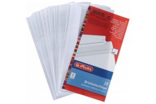 10419307 Lot de 25 Enveloppes d'expedition Blanc