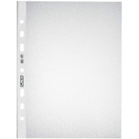 10468585 Pack de 100 pochettes en plastique A5 Standard grainees 0,055 mm (Transparent) (Import Allemagne)