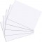 10621423 Fiches bristol format A6 Blanc - 100 Feuilles