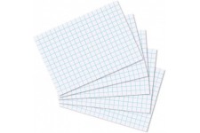 10621456 Lot de 100 Fiches Bristol Blanc