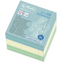 Bloc-notes adhesif Greenline 50033430 - 75 x 75 mm - 600 feuilles
