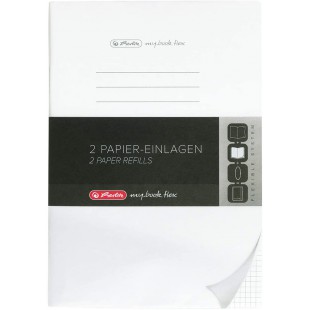 50034086 Recharge pour cahier Flex A4 2 x 40 feuilles quadrillees