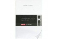 50034116 Recharge pour cahier Flex A5 2 x 40 feuilles quadrillees