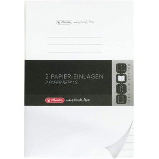 50034123 Recharge pour cahier Flex A5 2 x 40 feuilles lignees 1 piece