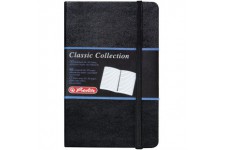 10789444 Bloc-notes A6 Classic Collection 192 pages lignees papier 80g/m² (Noir/aspect cuir) (Import Allemagne)