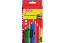 10795276 Lot de 10 crayons de couleur laques Jumbo (Import Allemagne)