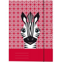 Paper24 50040353 Classeur Motif zebre Format A4