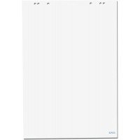Lot de 5 : 10834133 - Bloc de tableau de conference FSC Mix, 5 pieces, 20 feuilles, 68 x 99 cm, 80 g / m² , Blanc