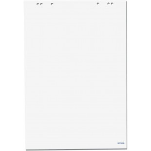 Lot de 5 : 10834133 - Bloc de tableau de conference FSC Mix, 5 pieces, 20 feuilles, 68 x 99 cm, 80 g / m² , Blanc