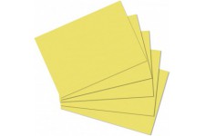 fiches bristol Format A4/A5/A6/A7/A8 A5 blanc A5 blanko jaune