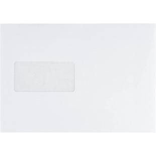 Enveloppes C5 90 g Enveloppes a patte autocollante, lot de 25 avec impression interne, emballees dans un film plas