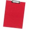 10842409 Planche A4, papier Kraft Housse avec mecanisme de serrage et oe“illet de suspension, FSC Mix rouge 23 cm x 