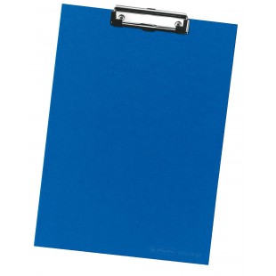 Porte-bloc A4 10842417 - En papier kraft - Avec oe“illet de suspension - Bleu