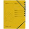 Trieur a   elastique Intercalaires 1-7 Jaune