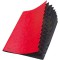 10843324 Trieur A4 Colorspan avec onglets 1-12, 355 g/m² (Rouge) (Import Allemagne)