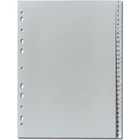 10841252 Intercalaires perfores 1-31, 23 x 29,7 cm, PP avec touches 1 1-31