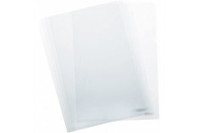 10843753 Lot de 100 pochettes a coin en plastique grainees A4 Eco. (Import Allemagne) Transparent