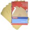 Enveloppes C4 90 g avec patte autocollante avec fenetre, papier recycle, Ange bleu, Lot de 10, sous vide, marron Lot de 10
