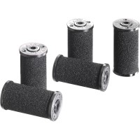 10956282 Lot de 5 rouleaux de couleur de rechange pour etiqueteuse 2 lignes (Noir)