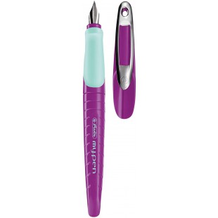 11167988 Stylo plume my.pen M avec cartouche (Lilas fonce/lilas)