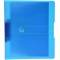 11205762 Easy orga to go Classeur a  anneaux A4 2 anneaux hauteur de remplissage 25 mm Bleu transparent