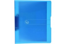 11205762 Easy orga to go Classeur a  anneaux A4 2 anneaux hauteur de remplissage 25 mm Bleu transparent