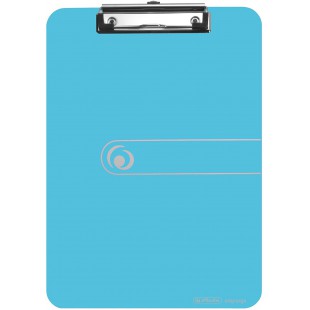 Porte-bloc easy orga to go, format A4, bleu transparopaque en plastique