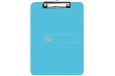 Porte-bloc easy orga to go, format A4, bleu transparopaque en plastique